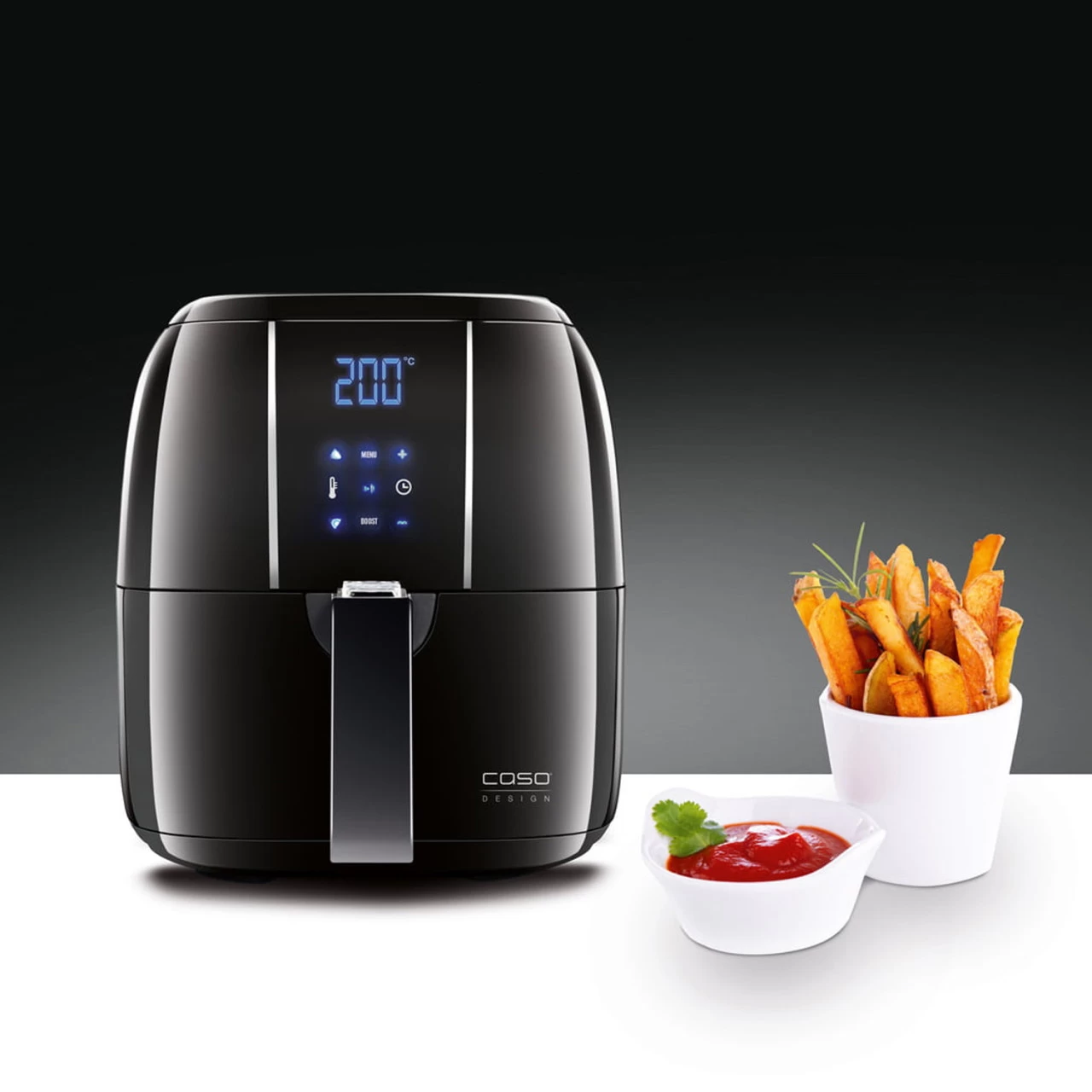 CASO Heißluftfritteuse AF-200 2 CASO Heißluftfritteuse AF-200 – Bild 2