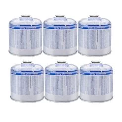 CADAC CA500 6er Set - Ventil-Gas-Kartusche (500g Butan-Propan-Gemisch) - EN417 Gewinde