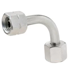 Verbindungsstück 90° 1/4" Überwurfmutter Auf Rohrstutzen 8mm Mit Schneidring