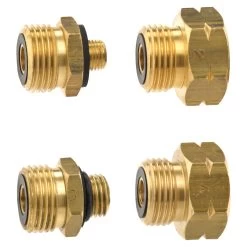 GOK EURO-SET D Adapterset - Zum Anschluss KLF Druckregler An EU Gasflaschen