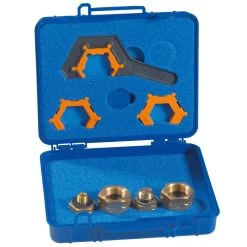 Adapterkoffer EURO-SET D - Zum Anschluss KLF Druckregler An EU Gasflaschen