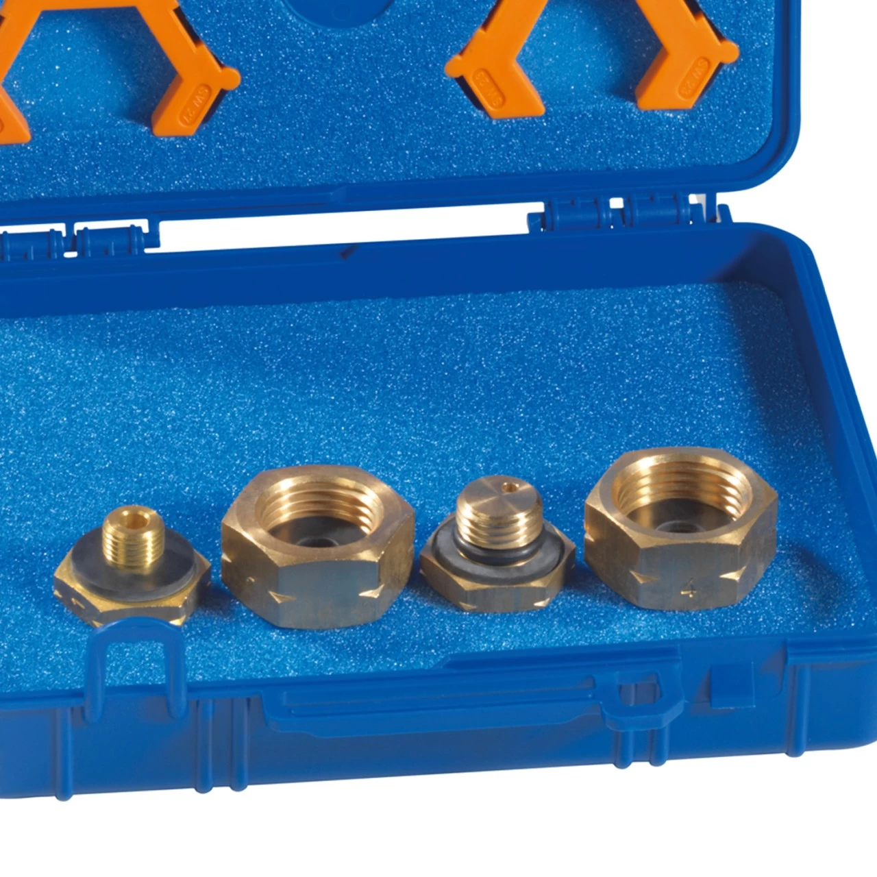 Adapterkoffer EURO-SET D - Zum Anschluss KLF Druckregler An EU Gasflaschen 3 Adapterkoffer EURO-SET D - Zum Anschluss KLF Druckregler An EU Gasflaschen – Bild 3