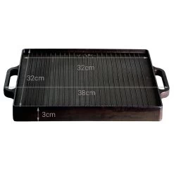 Plancha Grillplatte - Mit 2 Griffen - Gusseisen - Wendeplatte Geriffelt Und Glatt - 32 X 32cm 7 Plancha Grillplatte - Mit 2 Griffen - Gusseisen - Wendeplatte Geriffelt Und Glatt - 32 X 32cm -Abenteuer Verkauf 12392 grillplatte plancha gusseisen 32x32cm 02VEcMGjQ6drJQr 1280x1280