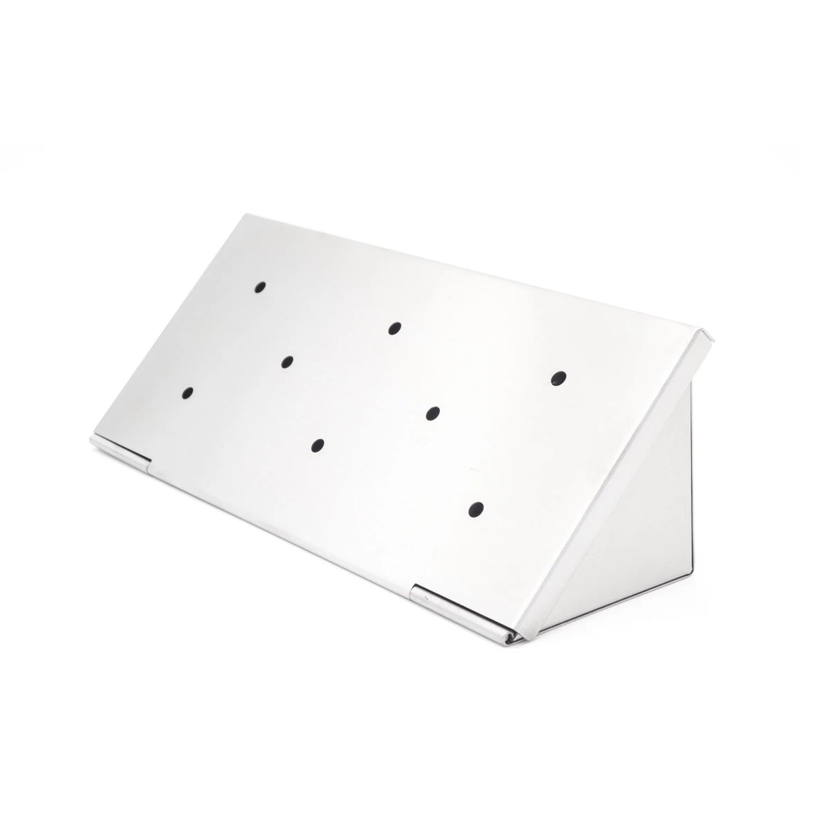 Edelstahl Räucherbox / Smokerbox In V-Form - Für Holz- & Gasgrill 6 Edelstahl Räucherbox / Smokerbox In V-Form - Für Holz- & Gasgrill – Bild 6