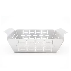 Edelstahl-Grillkorb, BBQ Gemüsekorb - Grillschale 19 X 24 X 5,5 Cm