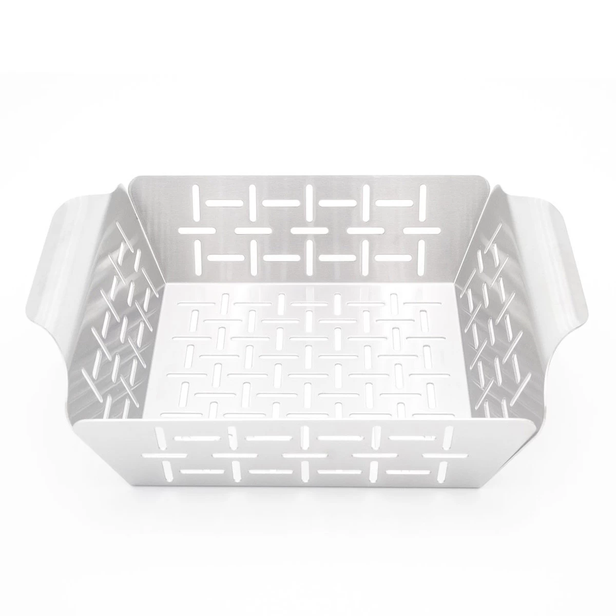 Edelstahl-Grillkorb, BBQ Gemüsekorb - Grillschale 19 X 24 X 5,5 Cm 2 Edelstahl-Grillkorb, BBQ Gemüsekorb - Grillschale 19 X 24 X 5,5 Cm – Bild 2