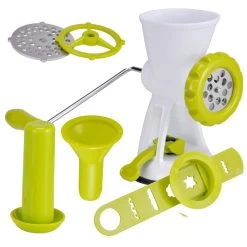 Fleischwolf Kunststoff Mit Standsicherem Saugfuß - 2 Lochaufsätze + Wurstaufsatz + Spiritzgebäck 8 Fleischwolf Kunststoff Mit Standsicherem Saugfuß - 2 Lochaufsätze + Wurstaufsatz + Spiritzgebäck -Abenteuer Verkauf 13025 fleischwolf spritzgebaeck kunststoff 02 1280x1280