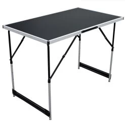 Camping Tisch / Universaltisch 100x60cm - Teleskopfüße (75/80/85/90cm) - Tragbar, Leichtes Aluminium -Abenteuer Verkauf 13847 klapptisch multifunktionstisch 05 1280x1280