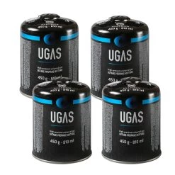 4 X Gaskartusche Butan/Propan - 450g - Universal Gas - Sparset