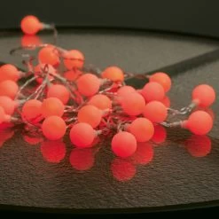 LED Lichterkette BERRY - 50 Rote, Opale LED - L: 7,35m - Transparentes Kabel - Für Außen -Abenteuer Verkauf 14150 Lichterkette Rot 2wRsyi6WLuPEwB 1280x1280