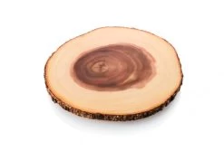 Frühstücksbrett, Vesperbrett Groß - 36cm Durchmesser - Aus Akazienholz - Wendbar