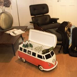 VW Collection - VW T1 Bus - Fahrbare Kühlbox - 30 Liter - Rot -Abenteuer Verkauf 18541 fahrbare kuehlbox vw collection bulli t1 rot camping strand 03f1C2POeOo2fDq 1280x1280
