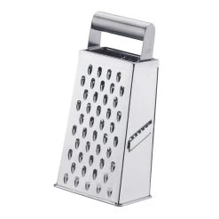 GEFU Vierkantreibe CUBO - Edelstahl - 4 Reiben In 1 - Beidseitig Geschliffen