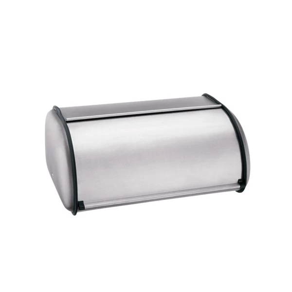 Brotkasten Edelstahl - Mit Rolldeckel - 44 X 28 X 18cm 1 Brotkasten Edelstahl - Mit Rolldeckel - 44 X 28 X 18cm