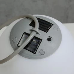 LED Solar Kugelleuchte - Gartenkugel Mit Gummiaufhängung - D: 20cm - Bis Zu 8h Licht - Für Außen -Abenteuer Verkauf 190A4275Fd9uBKn6kgx80 1280x1280