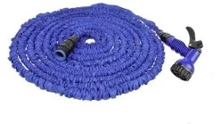 MAGIC Wasserschlauch Mit Zieharmonika Effekt - 5 Bis 15m - Nur 0,7kg - Max 2,5bar - Schnellkupplung