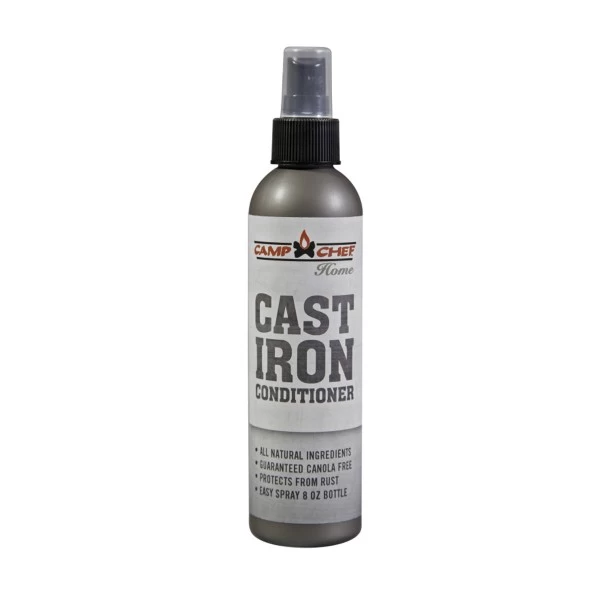 Camp Chef Cast Iron Conditioner / Pflegespray Für Gusseisen - 240ml 1 Camp Chef Cast Iron Conditioner / Pflegespray Für Gusseisen - 240ml