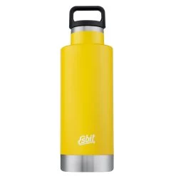 ESBIT SCULPTOR Edelstahl Isolierflasche "Standard Mouth", 750ML, Sunshine Yellow