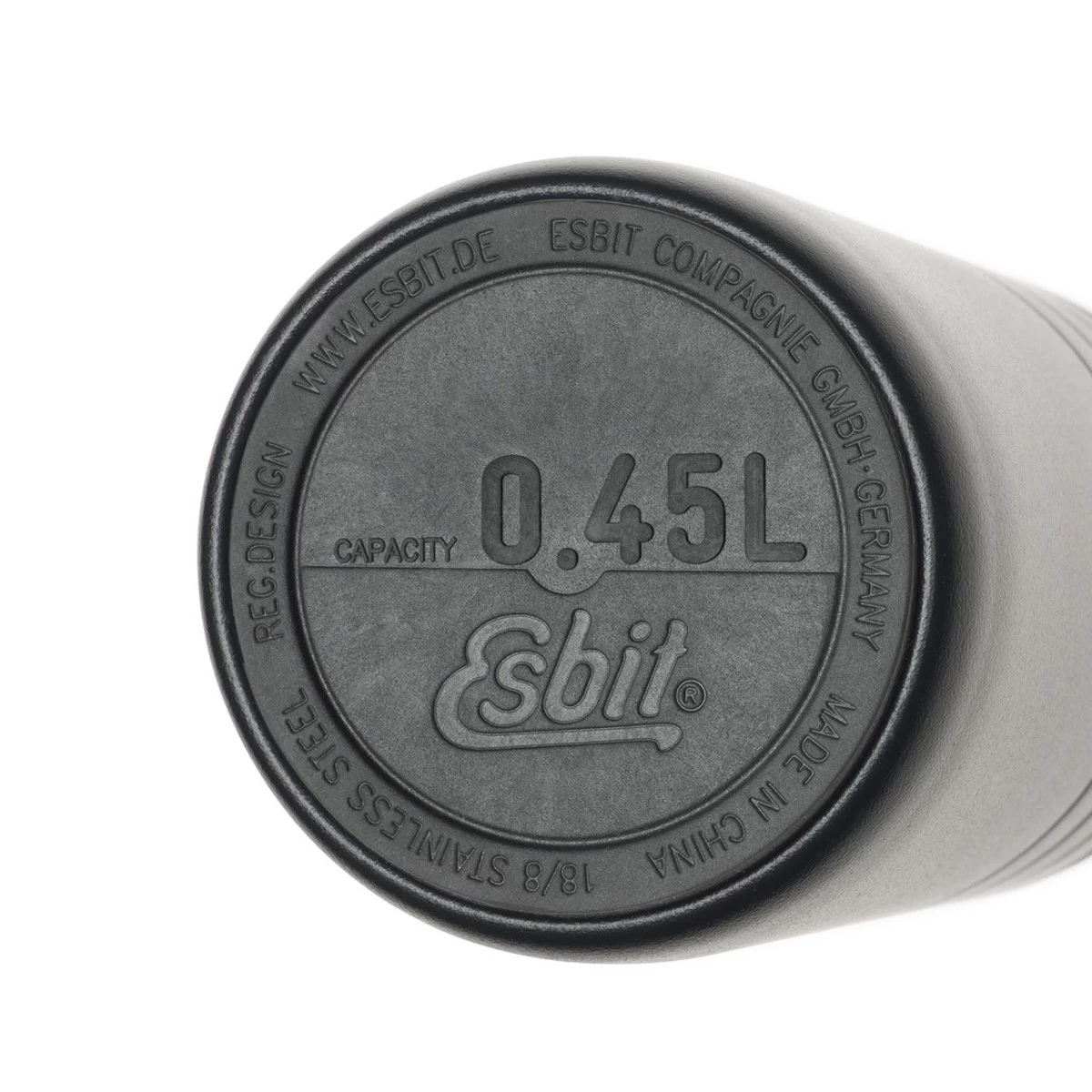 ESBIT MAJORIS Edelstahl Thermobecher Mit Isolierverschluss, 450ML, Schwarz 2 ESBIT MAJORIS Edelstahl Thermobecher Mit Isolierverschluss, 450ML, Schwarz – Bild 2