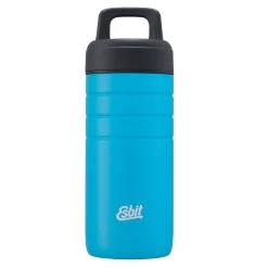 ESBIT MAJORIS Edelstahl Thermobecher Mit Isolierverschluss, 450ML, Ocean Blue