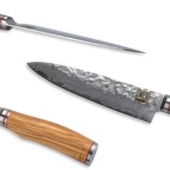 ZAYIKO Damastmesser "Olive Chefmesser" - 20cm Klinge - Griff: Olivenholz - VG-10 Stahlkern 7 ZAYIKO Damastmesser "Olive Chefmesser" - 20cm Klinge - Griff: Olivenholz - VG-10 Stahlkern -Abenteuer Verkauf 21782 zayiko damastmesser olive chefmesser 037K8Q6BssEI7l0 1280x1280