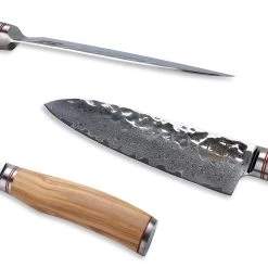 ZAYIKO Damastmesser "OLIVE Santokumesser" - 17,5cm Klinge - Griff: Olivenholz - VG-10 Stahlkern -Abenteuer Verkauf 21785 zayiko damastmesser olive santokumesser 039DuQdoodMyn9d 1280x1280