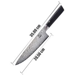 ZAYIKO Damastmesser BLACK EDITION "Chefmesser" - Pakkaholz - VG-10 Stahlkern -Abenteuer Verkauf 21804 damastmesser zayiko black edition chefmesser 04mONRQEgAOlhtn 1280x1280