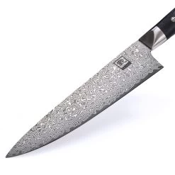 ZAYIKO Damastmesser BLACK EDITION "Chefmesser" - Pakkaholz - VG-10 Stahlkern -Abenteuer Verkauf 21804 damastmesser zayiko black edition chefmesser 07jX8A7llqWseUb 1280x1280