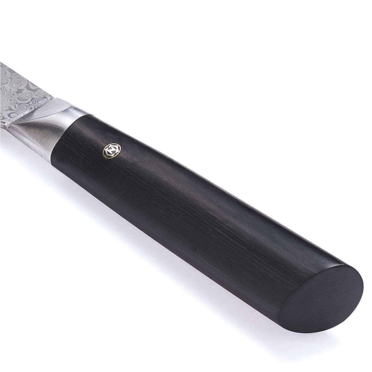 ZAYIKO Damastmesser BLACK EDITION "Santokumesser" - Pakkaholz - VG-10 Stahlkern 7 ZAYIKO Damastmesser BLACK EDITION "Santokumesser" - Pakkaholz - VG-10 Stahlkern – Bild 7