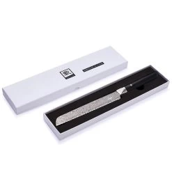 ZAYIKO Damastmesser BLACK EDITION "Brotmesser" - Pakkaholz - VG-10 Stahlkern -Abenteuer Verkauf 21809 zayiko damastmesser black edition pakkaholz brotmesser 08 1280x1280