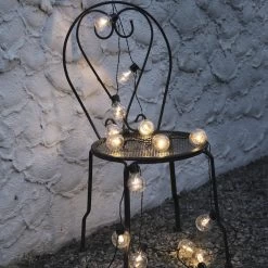 LED Partylichterkette - 16x 2 Warmweiße LED - L: 4,5m - Outdoor - Schwarzes Kabel - Transparent -Abenteuer Verkauf 2458 led party lichterkette partaj outdoor 4gsMMse2ECPe68 1280x1280