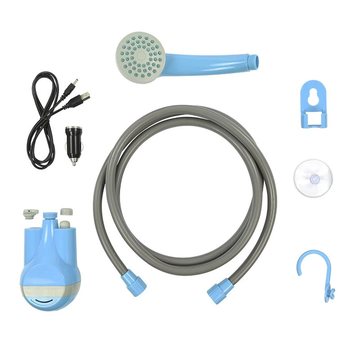 PROPLUS Mobiles Duschset Aufladbar - USB - Mit Elektrischer Tauchpumpe 3 PROPLUS Mobiles Duschset Aufladbar - USB - Mit Elektrischer Tauchpumpe – Bild 3