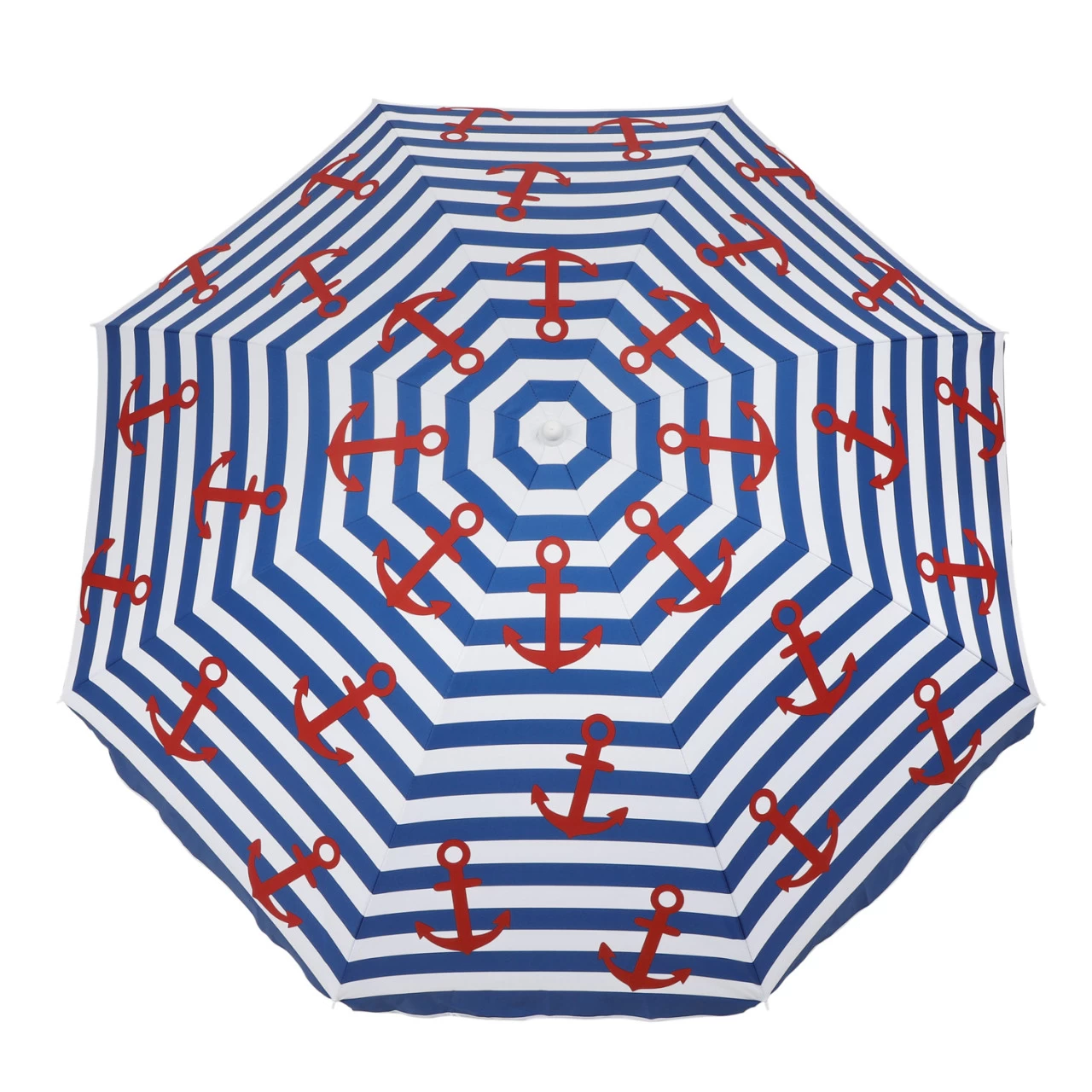 Sonnenschirm Nordsee - Gartenschirm - Balkonschirm - D: 200cm - 50+ UV Schutz - Knickgelenk 5 Sonnenschirm Nordsee - Gartenschirm - Balkonschirm - D: 200cm - 50+ UV Schutz - Knickgelenk – Bild 5