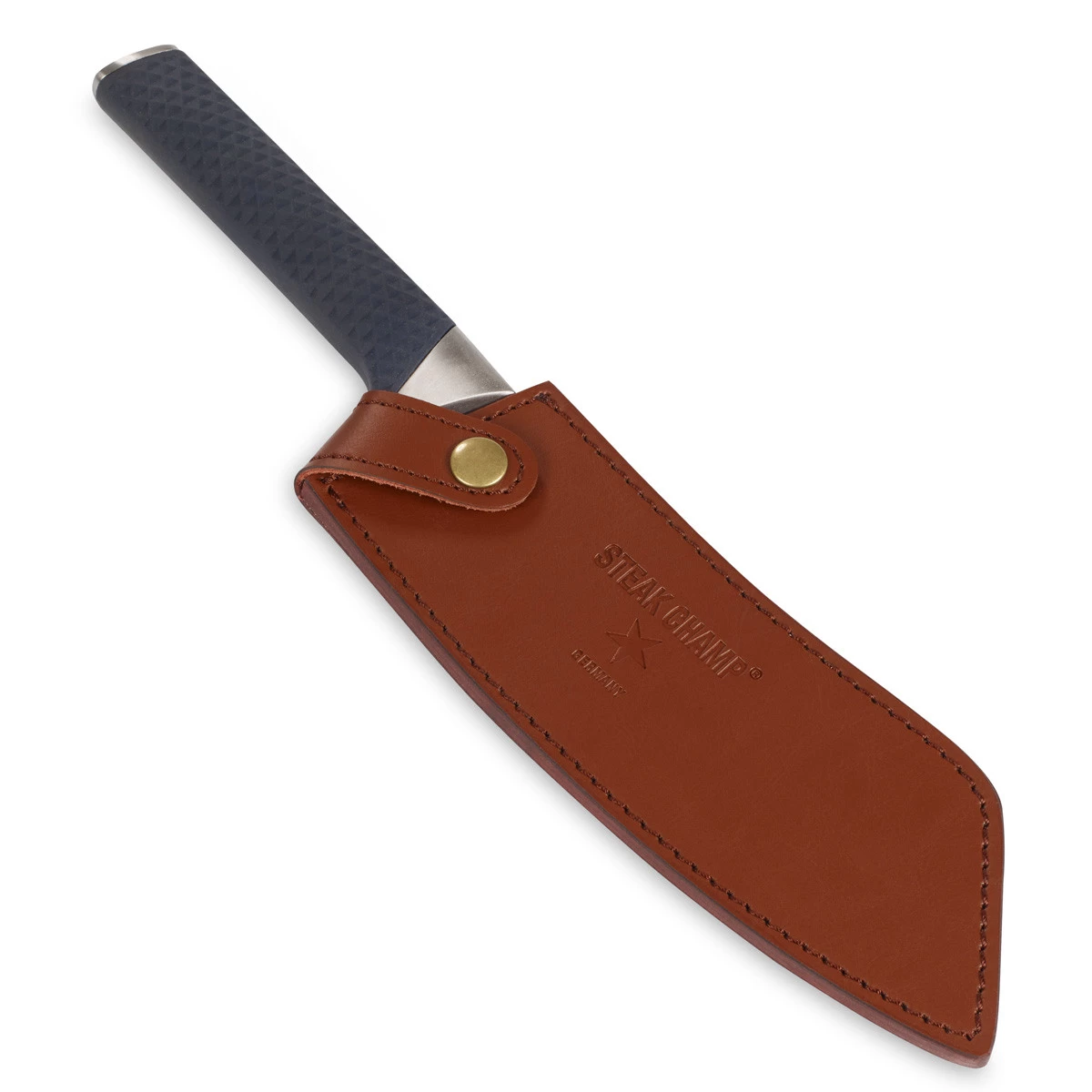 STEAK CHAMP Leder Holster Für BBQ Pro Kochmesser - Gürtelclip 3 STEAK CHAMP Leder Holster Für BBQ Pro Kochmesser - Gürtelclip – Bild 3