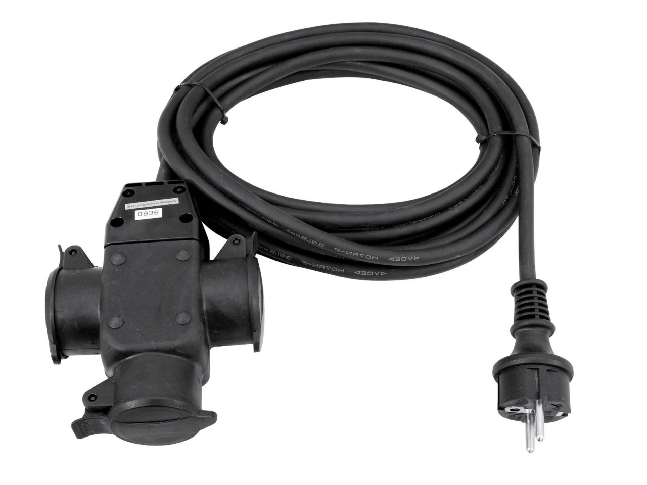 Stromkabel 5m / Verlängerung | 3-Fach | Schutzkontakt | Outdoor | 3x1,5mm² 2 Stromkabel 5m / Verlängerung | 3-Fach | Schutzkontakt | Outdoor | 3x1,5mm² – Bild 2