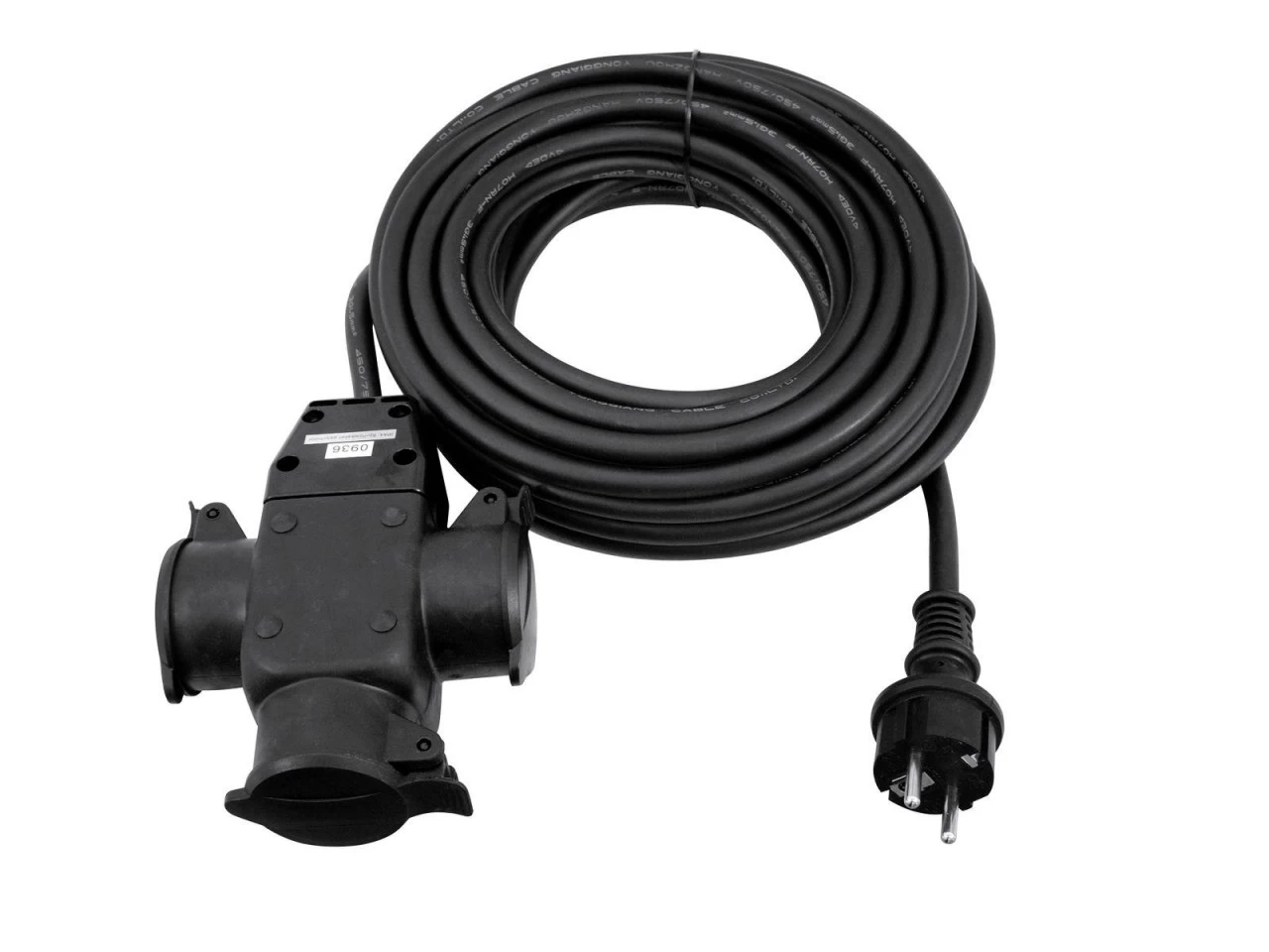 Stromkabel 10m / Verlängerung | 3-Fach | Schutzkontakt | Outdoor | 3x1,5mm² 2 Stromkabel 10m / Verlängerung | 3-Fach | Schutzkontakt | Outdoor | 3x1,5mm² – Bild 2