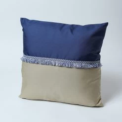 Garten Kissen - Polyester - Wasserabweisend - L: 44cm - Außen - Blau, Beige -Abenteuer Verkauf 3381 garten kissen 2 1280x1280