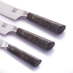 ZAYIKO Damastmesser DAITO PROFI LINE "3er Messer Set" - Ahornholz - VG-10 Stahlkern -Abenteuer Verkauf 3er set zayiko damastmesser kochmesser damastener stahl grill experte 06 1280x1280