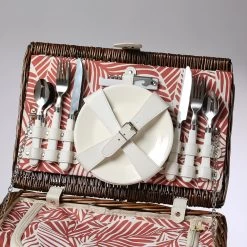 Picknickkorb LIA - Für 4 Personen - Inkl. Kühlfach - Leichtes Geschirr - Braun -Abenteuer Verkauf 6520 picknickkorb lia fuer 2 personen inkl kuehlfach lebensmittelechtes geschirr braun 7s85iVYRu9Eoiw 1280x1280