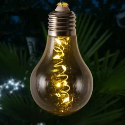 LED Solar Lichterkette GLOW - Glühbirnen Mit Drahtlichterkette - 2 Funktionen - 4,5m - Rauchig Grau -Abenteuer Verkauf 6693 led solar lichterkette glow transparente gluebirne mit drahtlichterkette 2 funktionen 4 5m 4MXearwK8U61Ty 1280x1280