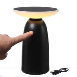 LED Solar Garten Tischleuchte - 3 Helligkeitsstufen - H: 22cm - Lichtsensor - Für Außen - Schwarz -Abenteuer Verkauf 6809 led solar garten tischlampe 3 helligkeitsstufen 22cm usb lichtsensor schwarz 3kxzJ72WupziTd 1280x1280