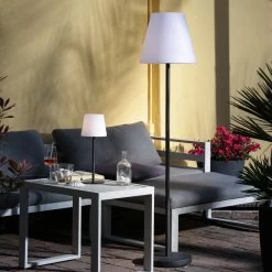 LED Garten Tischlampe - 4 Helligkeitsstufen - 2 Höhen - H: 40cm - Wiederaufladbar Per USB - F. Außen -Abenteuer Verkauf 7755 7767 led outdoor stehlampe tischlampe aufladbar gartenlampe 2ZR9ttzsiebup8 1280x1280