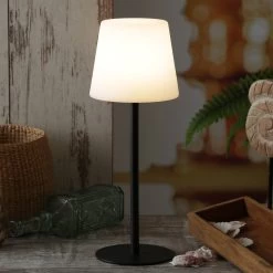 LED Garten Tischlampe - 4 Helligkeitsstufen - 2 Höhen - H: 40cm - Wiederaufladbar Per USB - F. Außen -Abenteuer Verkauf 7755 led outdoor tischlampe dimmbar wiederaufladbar 3QymjMHBzJGmIi 1280x1280