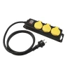 Steckdosenleiste OUTDOOR - 3-fach IP44 - 3,0m Kabel - Mit Schalter