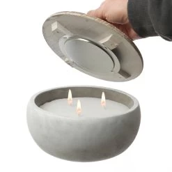Duftkerze CITRONELLA - Echtwachs Outdoorkerze In Betonschale Mit Deckel - 3-Docht - D: 20cm - Grau 12 Duftkerze CITRONELLA - Echtwachs Outdoorkerze In Betonschale Mit Deckel - 3-Docht - D: 20cm - Grau -Abenteuer Verkauf 7791 XL citronella kerze duftkerze 4VSU1z5k8Y7vrw 1280x1280