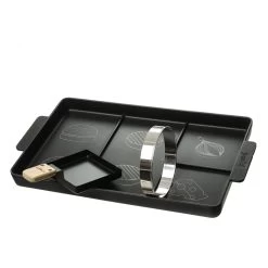 Cookut Burger Chef - Burger Set - Anrichteplatte Für Burger 40x23cm - Burgerring, Pfännchen - 3in1 -Abenteuer Verkauf 8310 burger set pfanne burgerring serviertablett 2bOELXIBuNY6Tt 1280x1280