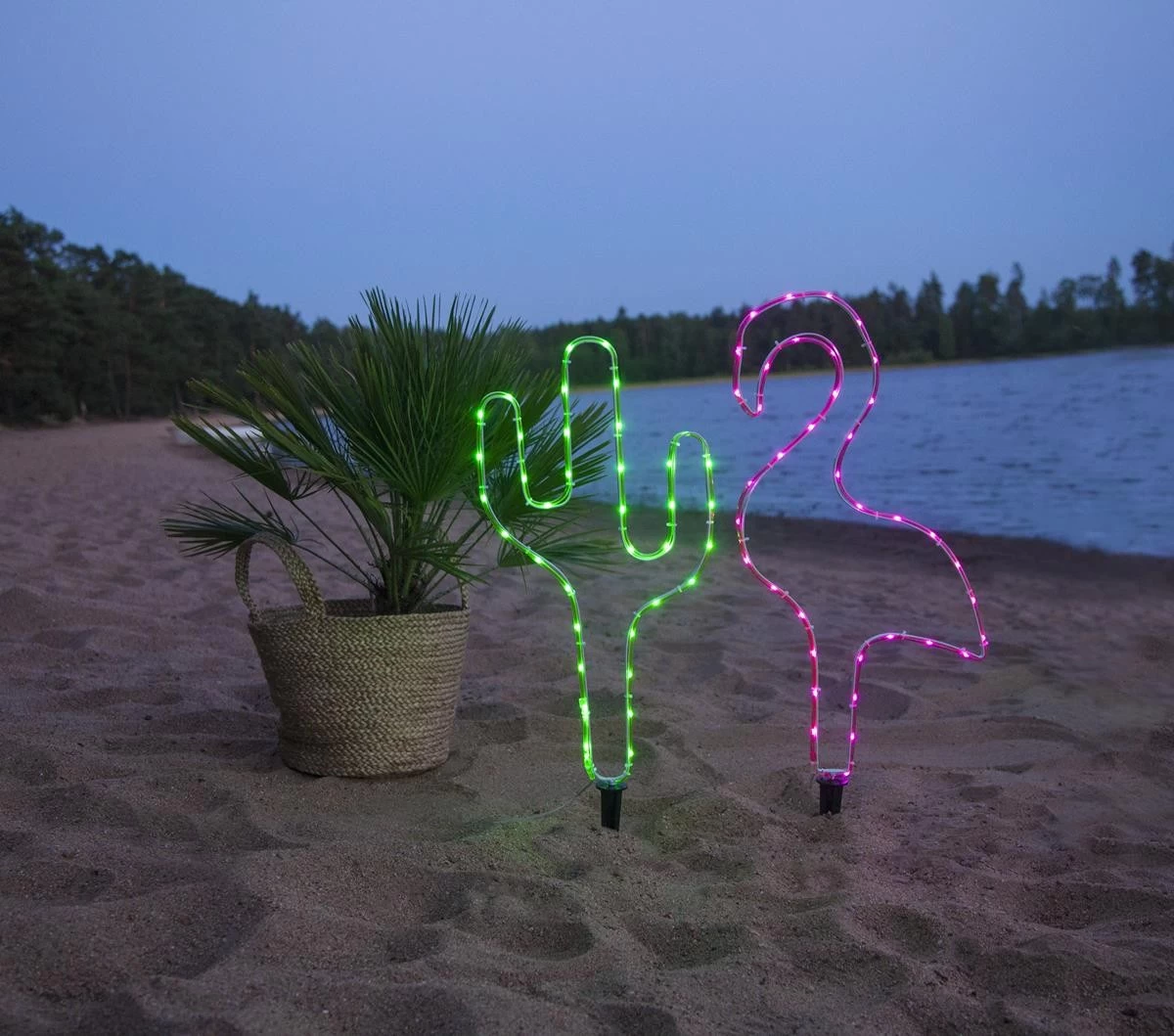 LED-Mini-Lichtschlauch 5m Grüner Kaktus- Outdoor - 38 LEDs - Batteriebox - Timer 5 LED-Mini-Lichtschlauch 5m Grüner Kaktus- Outdoor - 38 LEDs - Batteriebox - Timer – Bild 5
