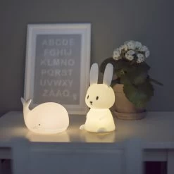 LED Nachtlicht Wal NOAH - Einschlaflicht - H: 9,5cm - Warmweiß/Farbwechsel - Batteriebetrieb -Abenteuer Verkauf 8653 8654 led dekoleuchte hase wal einschlaflicht farbwechselO2UigHNTIhypA 1280x1280