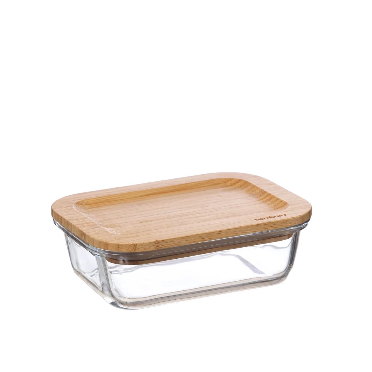 Frischhaltedose - Vorratsbehälter Mit Bambusdeckel - Borosilikatglas - Rechteckig - 650ml - 2er Set 4 Frischhaltedose - Vorratsbehälter Mit Bambusdeckel - Borosilikatglas - Rechteckig - 650ml - 2er Set – Bild 4