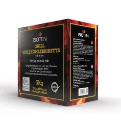 BIOTEN Premium Grill Holzkohlebriketts 2x3kg -Abenteuer Verkauf 9211 bioten holzkohle briketts 058aiCLWEAlxROw 1280x1280